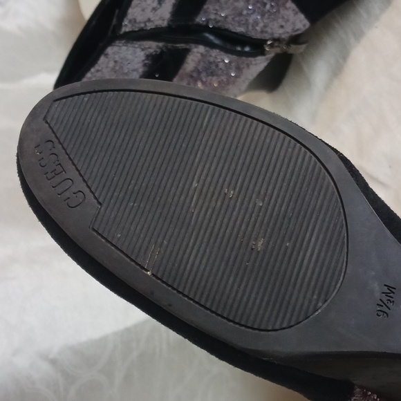 Guess Glam Rock Glitter Ankle Boots - Picture 5 of 8